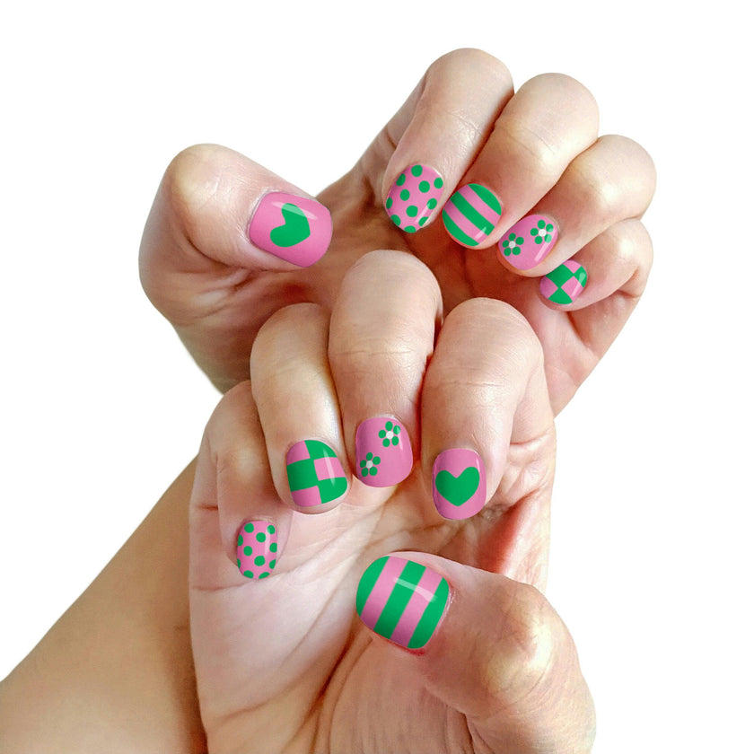 High Five! Piggy Paint Pen Bundle - Kids Non-toxic Nail Polish