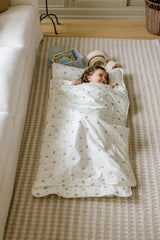 Organic Toddler Nap Roll-N-Rest Mat Set (Blueberry)