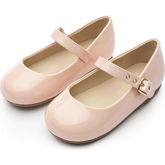 Eva Pu Minimalist Gold Buckle Shoes