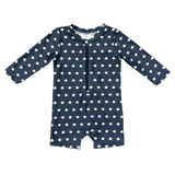 Baby Boy One-Piece Rash Guard Swimsuit in American Stars