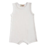 Grey Fog Sleeveless Modal Shortie