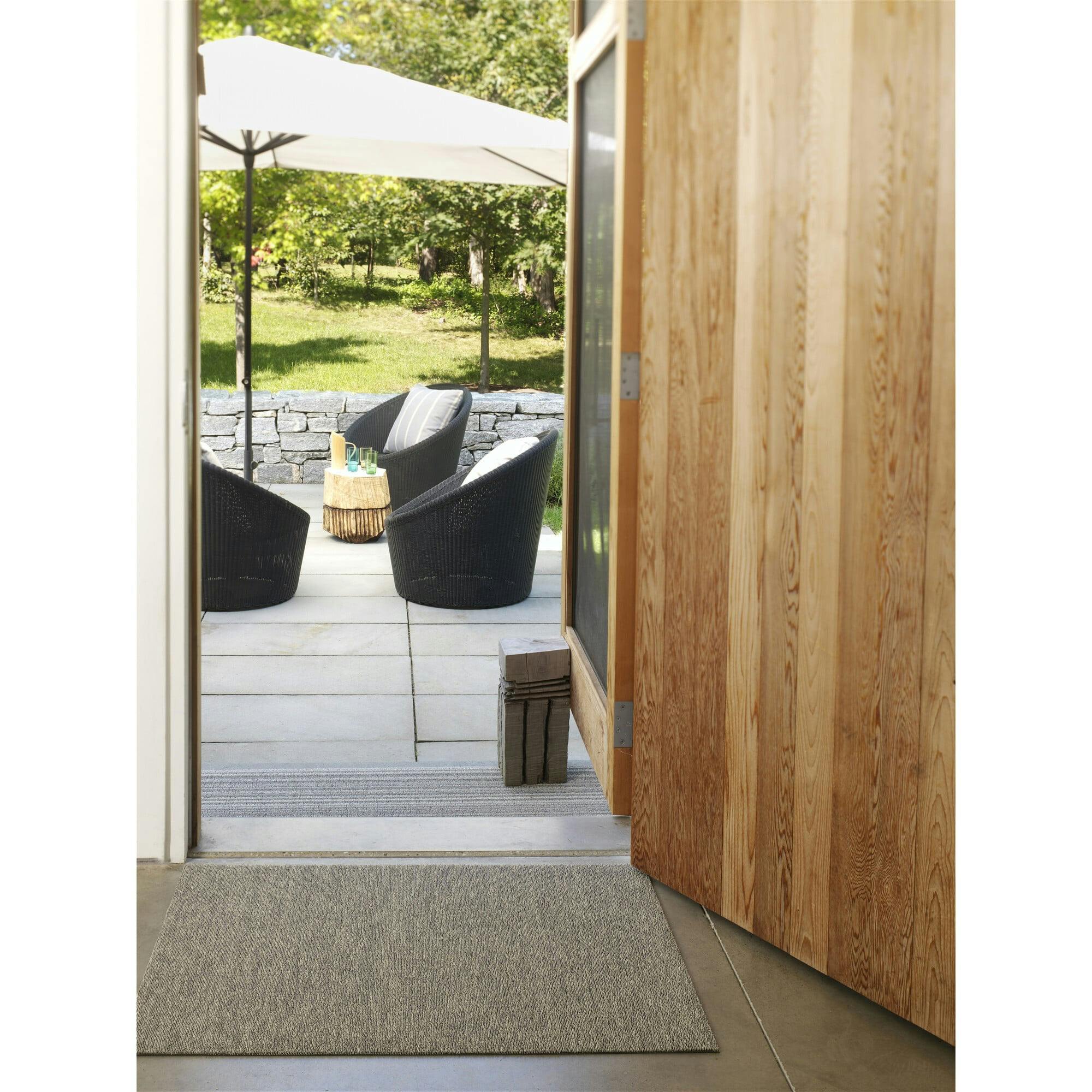 Heathered Shag Floor Mat, Grey