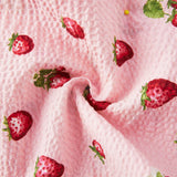 Strawberry Ruffle Tank and Pant Set