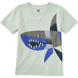 Cubist Shark Graphic Tee, Green