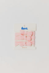 BOW SLICK BACK PONYTAILS (PACK OF 3)