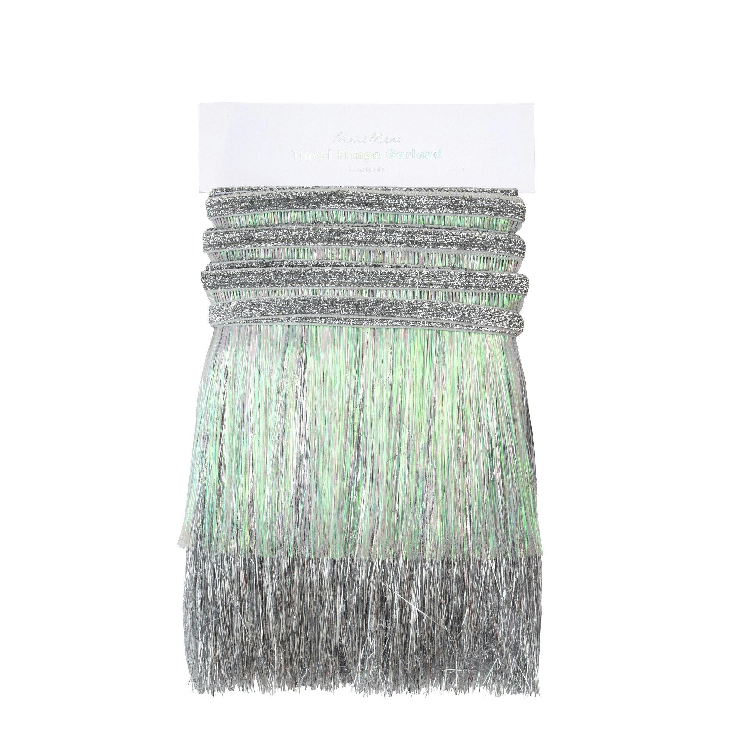 Tinsel Fringed Garlands