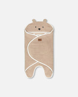 Baby Cocoon Brown Blanket For Car Seat and Stroller