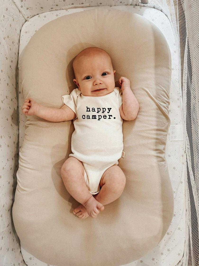 Happy Camper Organic Baby Bodysuit