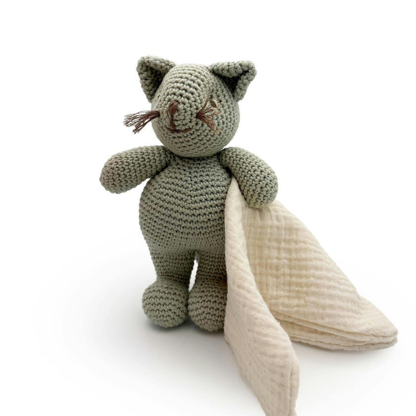 Cat Soft Toy 100% organic cotton
