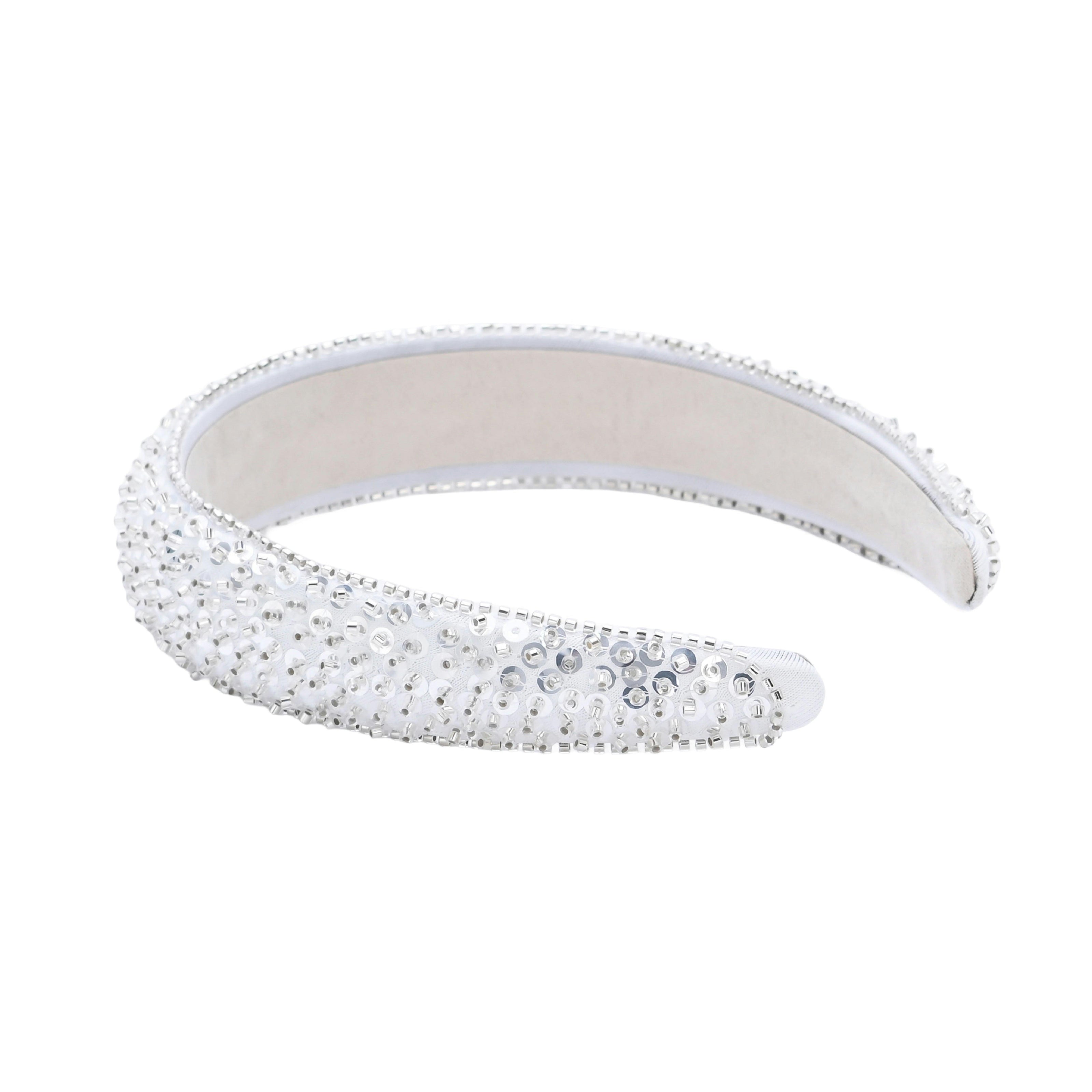 Sparkling Sequined Padded Headband