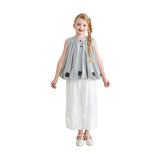 Gray Bloom Pants Set