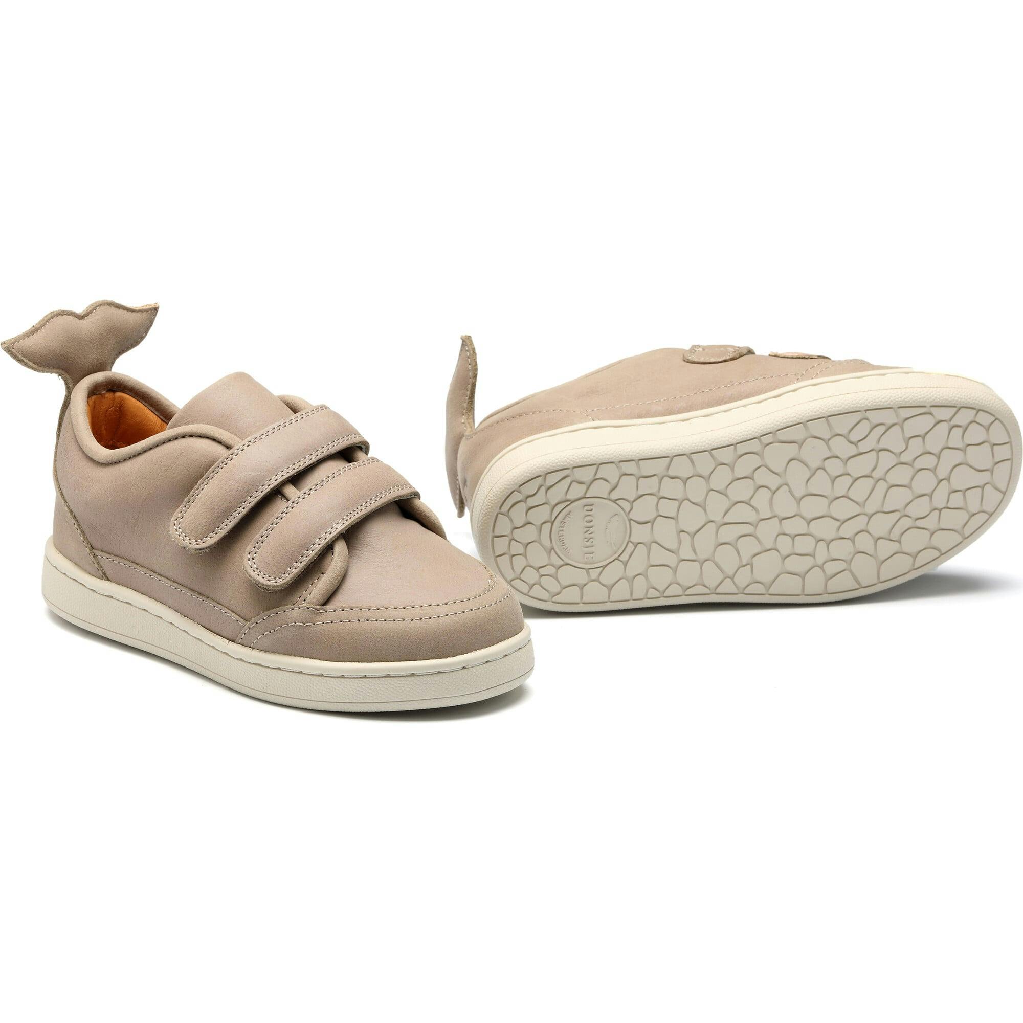 Rian Tail 2-Velcro Straps Leather Shoes