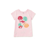 Tidepool Collection Graphic Tee, Pink Lady