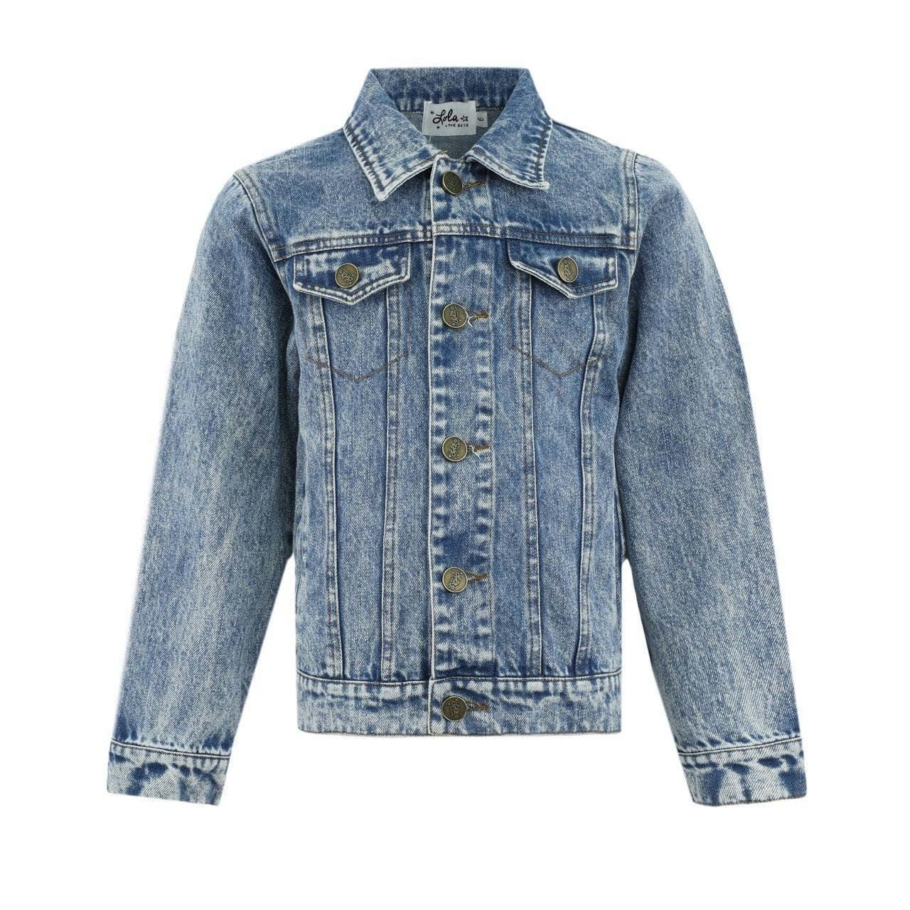 American Flag Denim Jacket