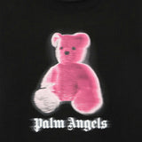 Black Blurred Bear Crewneck Sweater