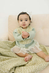 Signature Cotton Print Bib