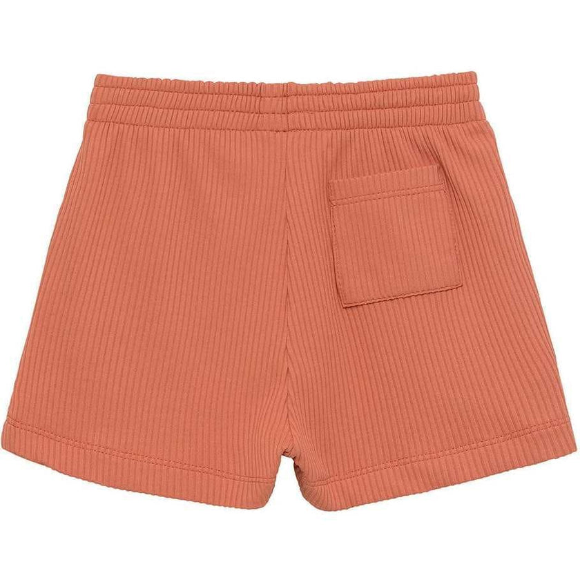 Coral Rib Mini Swim Trunk