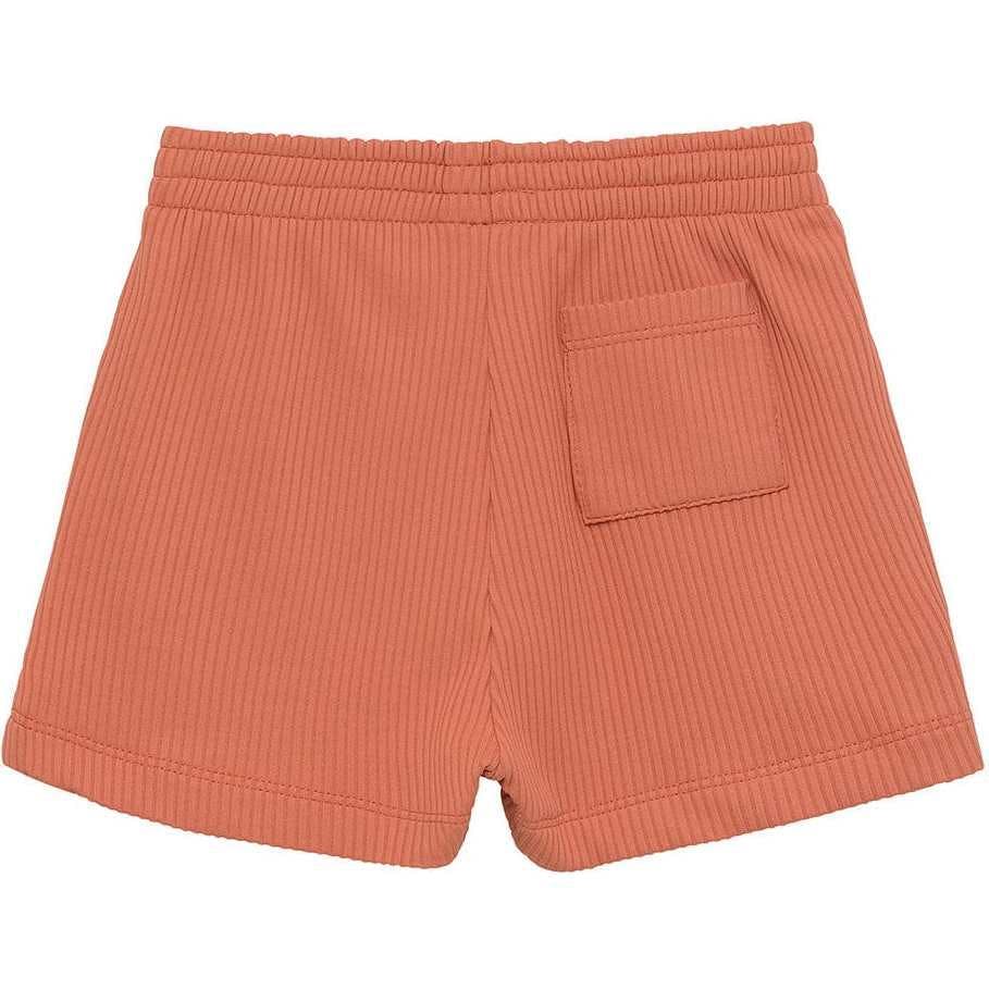 Coral Rib Mini Swim Trunk