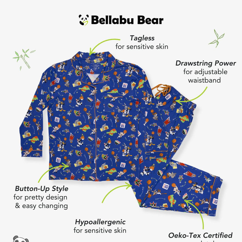 Space Jam Bamboo Men's Pajama Set