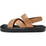 Rick Velcro Strap Leather Sandals