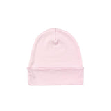Pink Newborn Hat in Pima Cotton