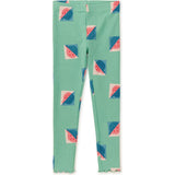 Modern Print Ribbed Leggings, Multi