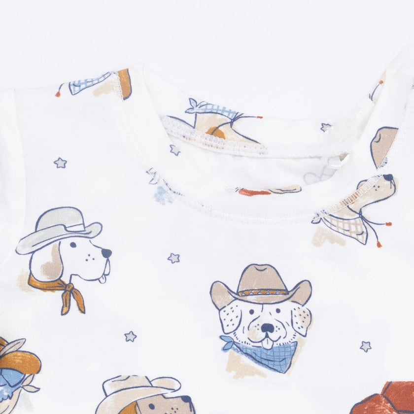 Cowdogs - Short Sleeve Loungewear Set