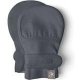 STAY ON MITTS | MIDNIGHT — Bamboo Organic Cotton Blend, 0–6M