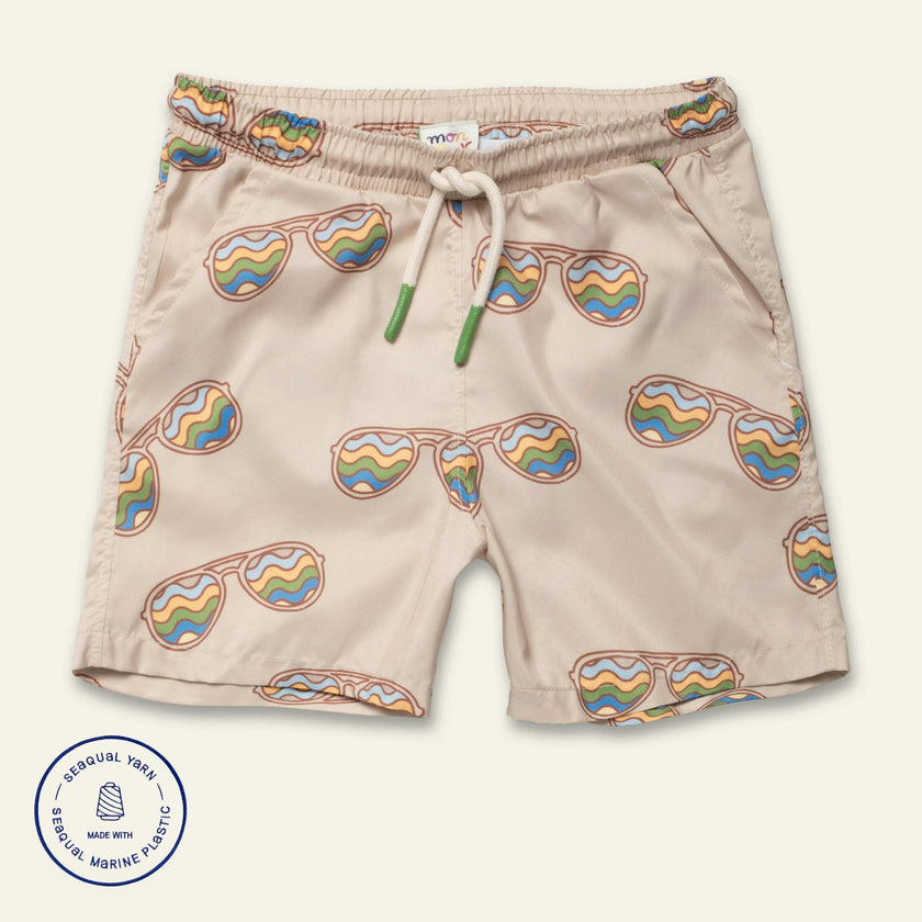 Recycled Shades Swim Trunk
