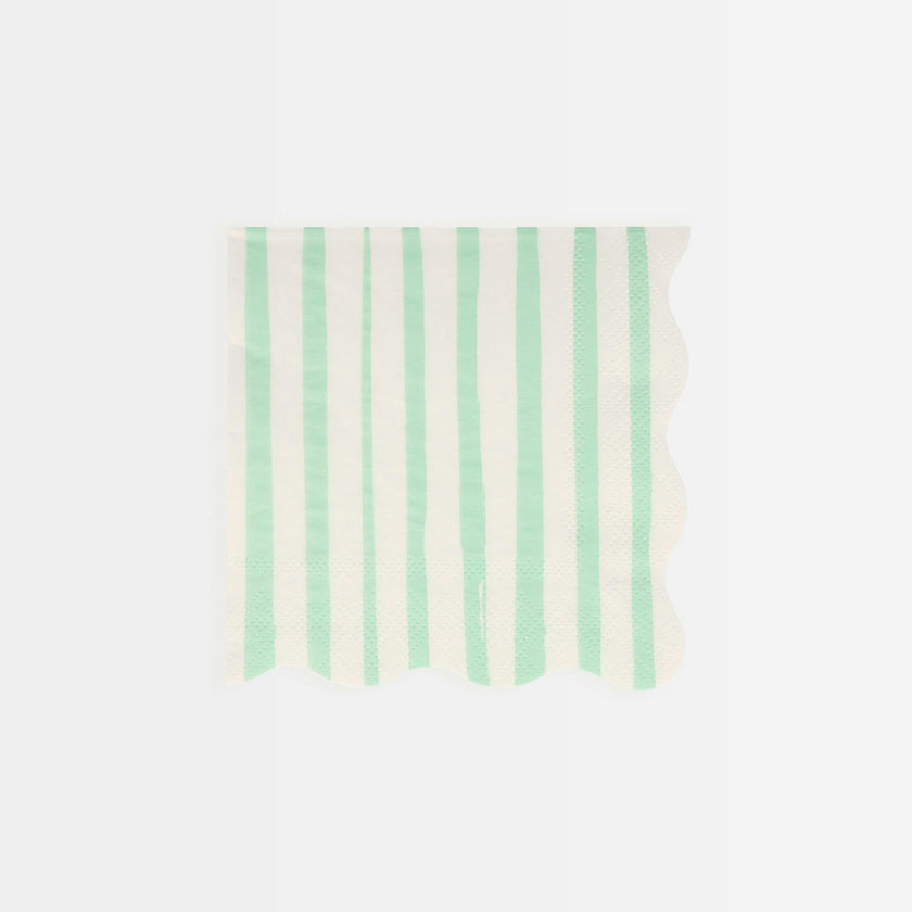 Mixed Stripe Small Napkins