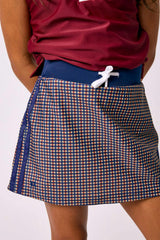 gingham tennis skort
