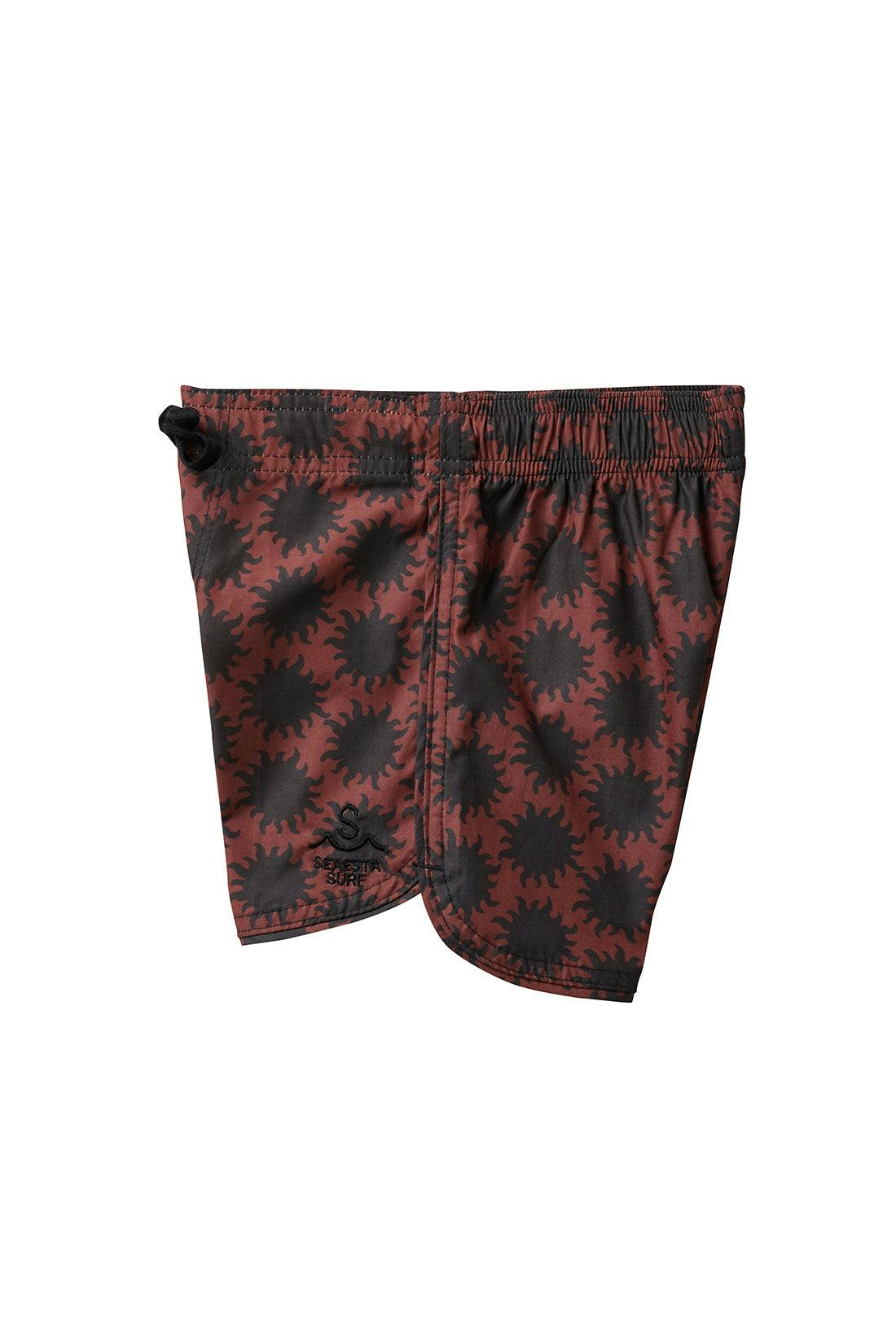 Seaesta Scallop Retro Flare Boardshort / Beams / Bronze