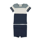 Rugby Stripe Short Set
