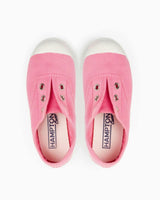 Hampton Canvas Plum Plimsolls in Bonbon Pink