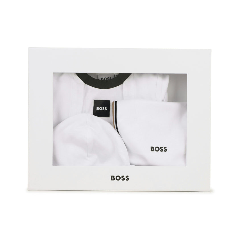 White Logo Baby Pyjama Set
