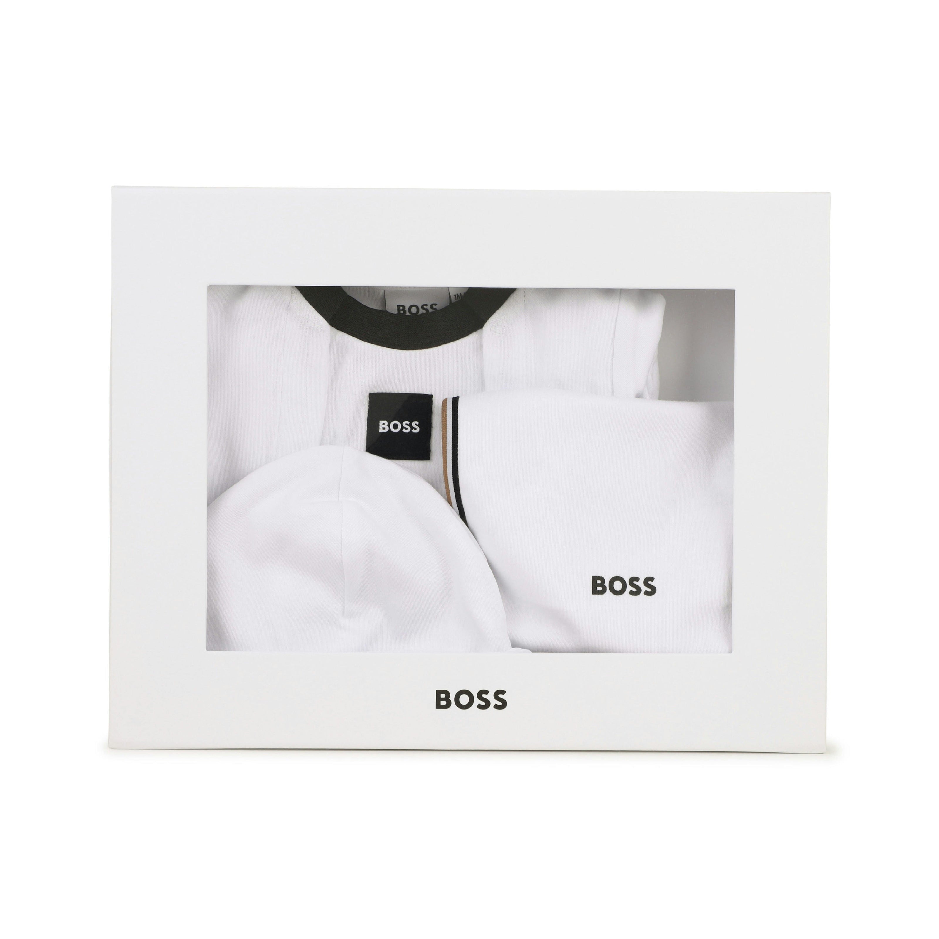 White Logo Baby Pyjama Set