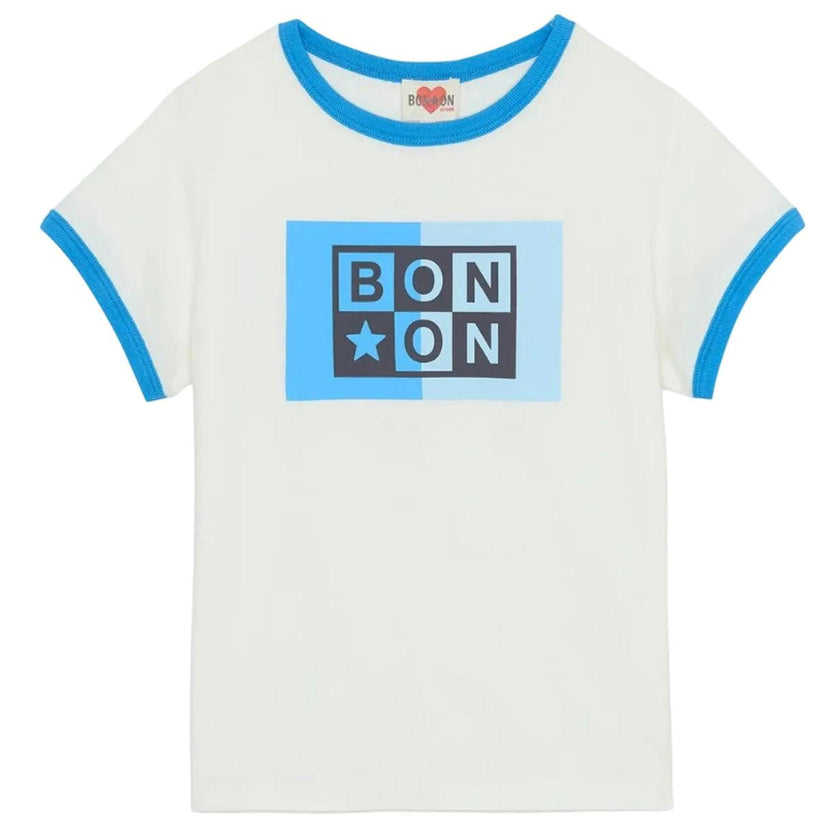 BONTON Napo Ringer Tee 25 Ans - Milk