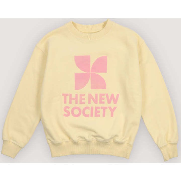 TNS Logo Sweatshirt Soft Lemon