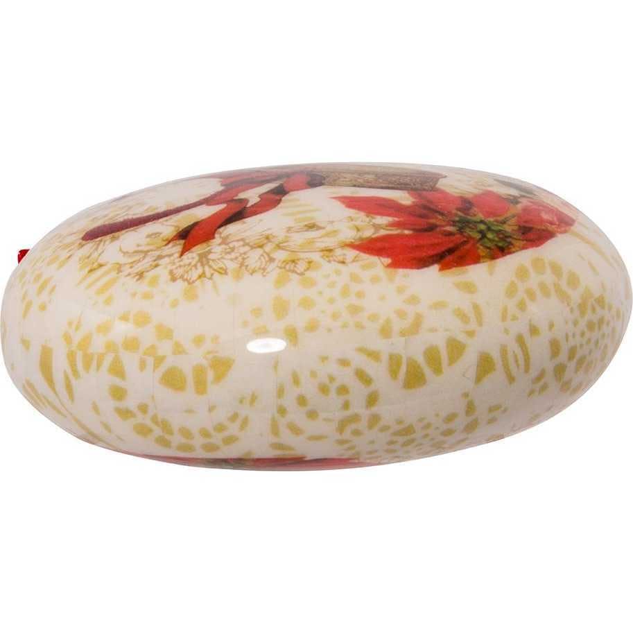 85mm Decoupage Ball Ornament Set of 12