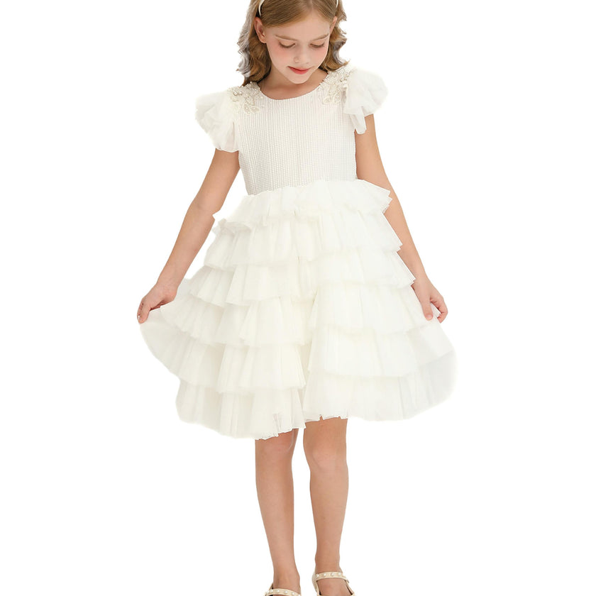 White Elrose Dress