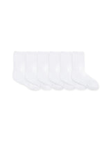 Solid Crew Socks 6 Pack