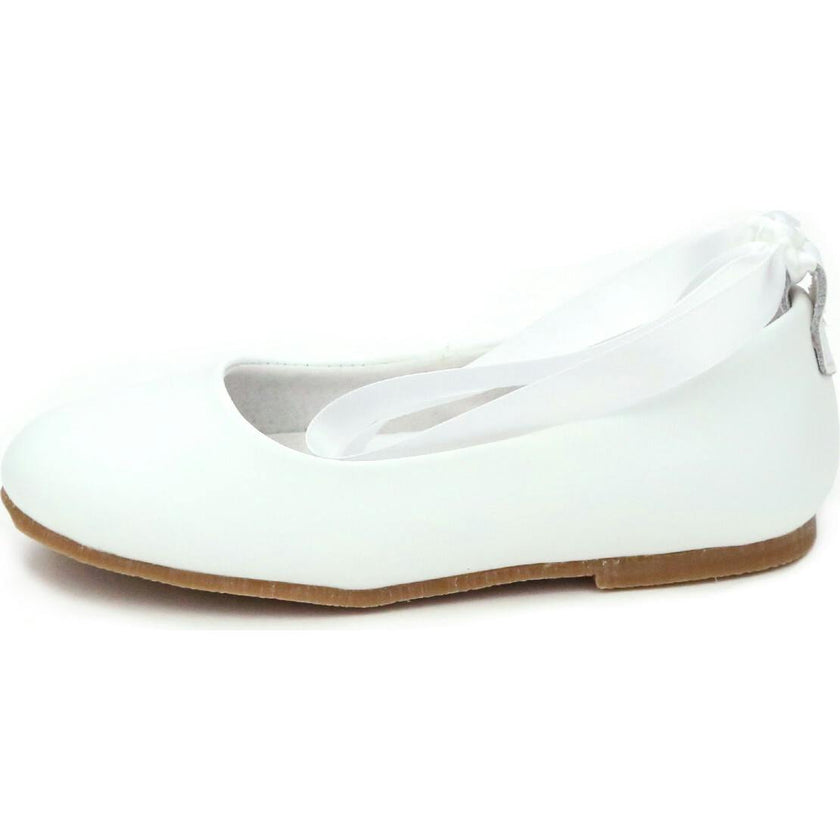 Sylvie Laced Leather Flat