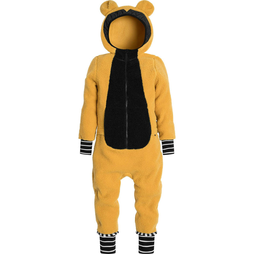 Teddy Fleece Jumpsuit, Brown