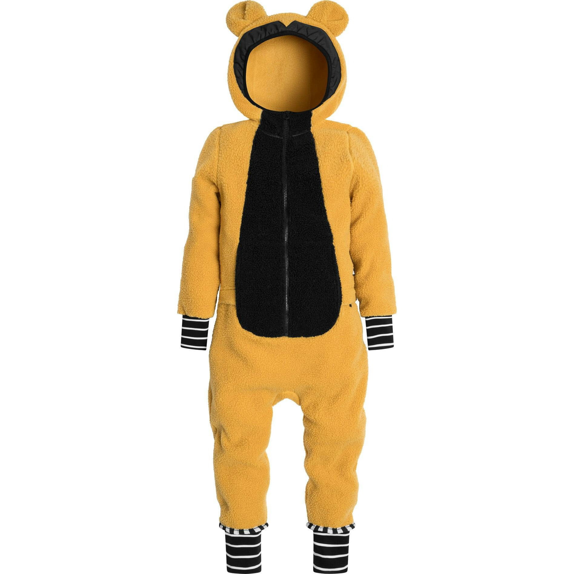 Teddy Fleece Jumpsuit, Brown