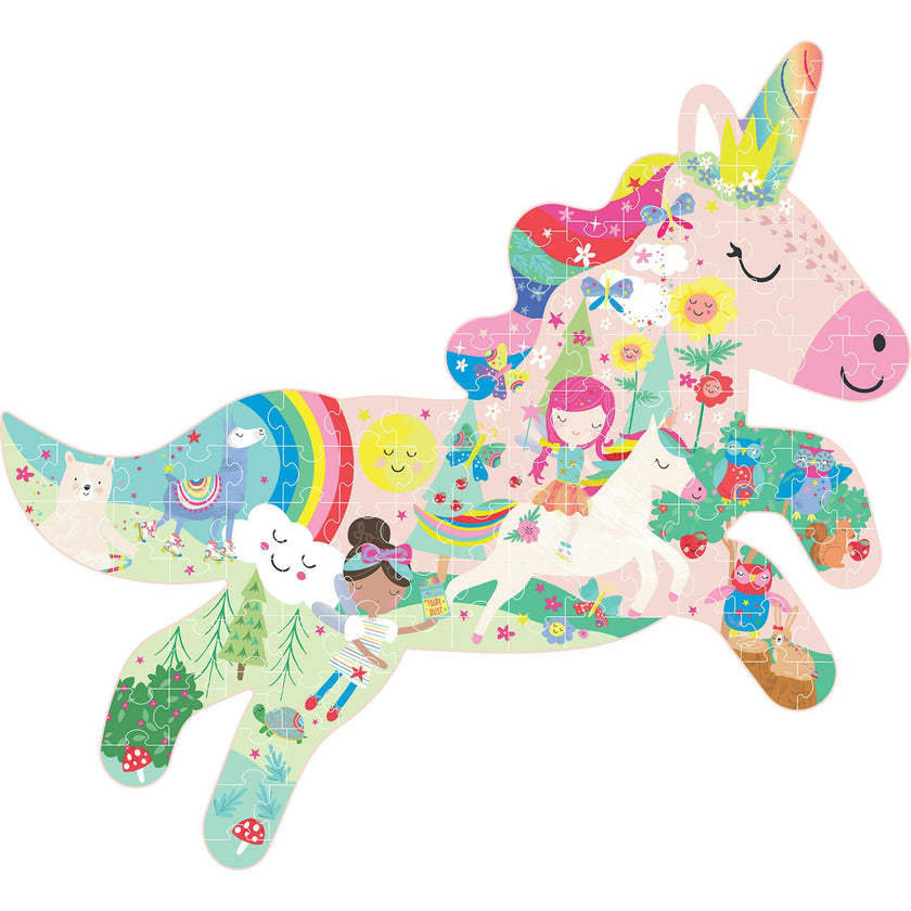 Rainbow Fairy 120pc Shaped Puzzle