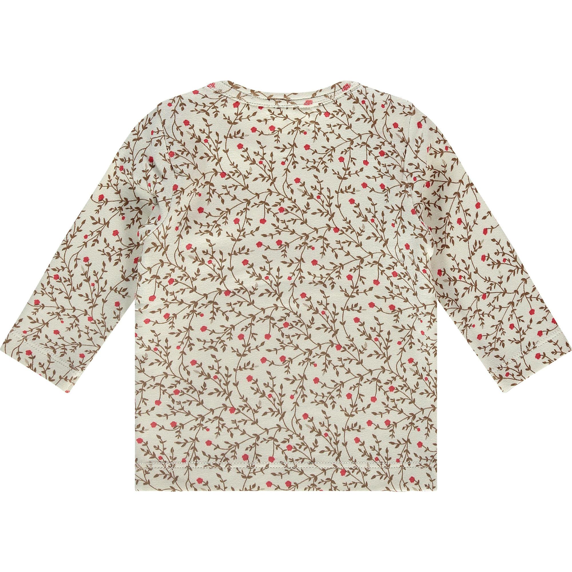 Vines Floral Print Long Sleeve T-Shirt