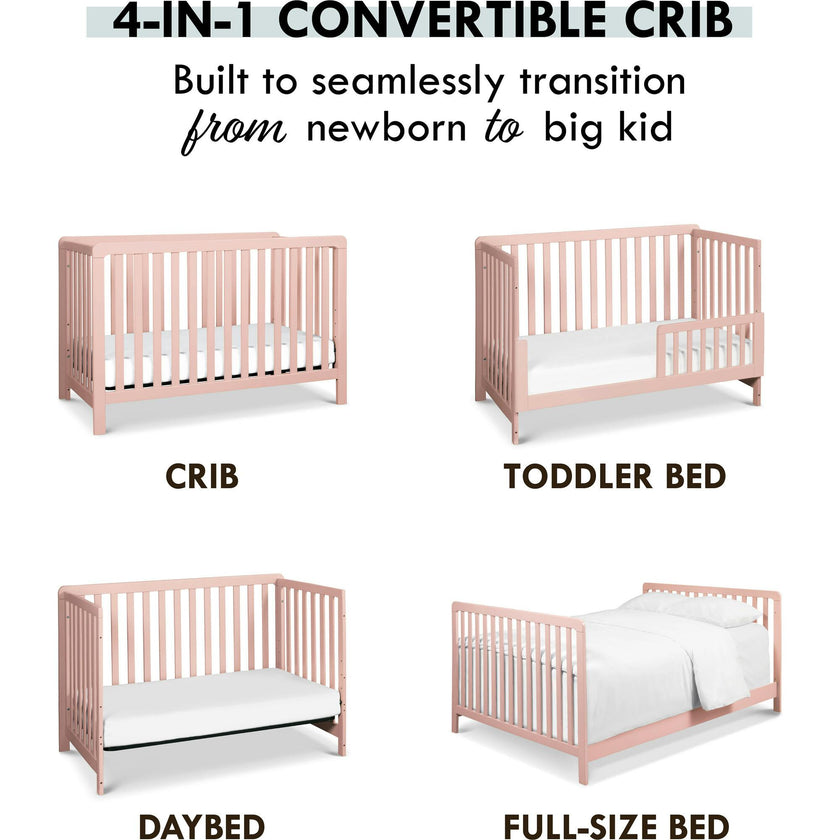 Colby 4-in-1 Low-profile Convertible Crib