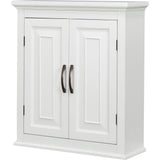 St. James Wooden Wall Cabinet with 2 Shelves