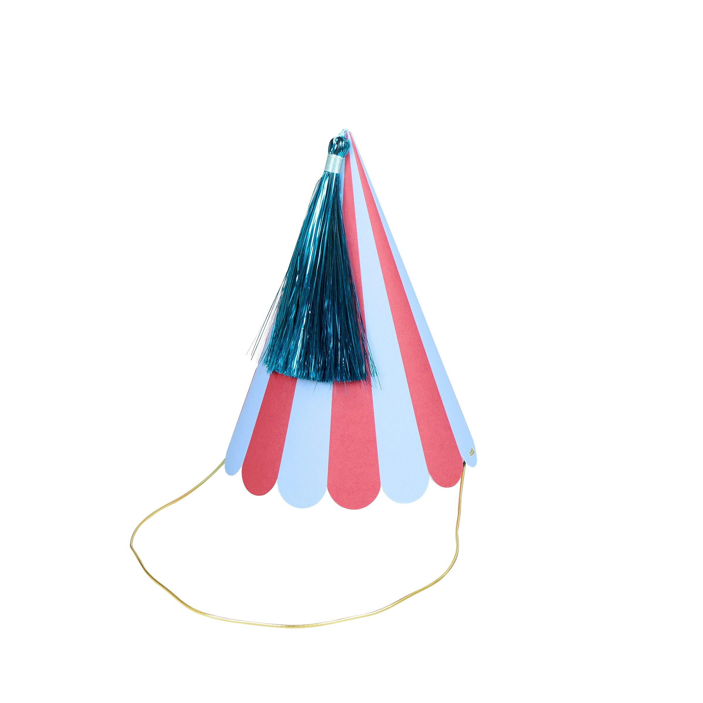 Fun Striped Party Hats