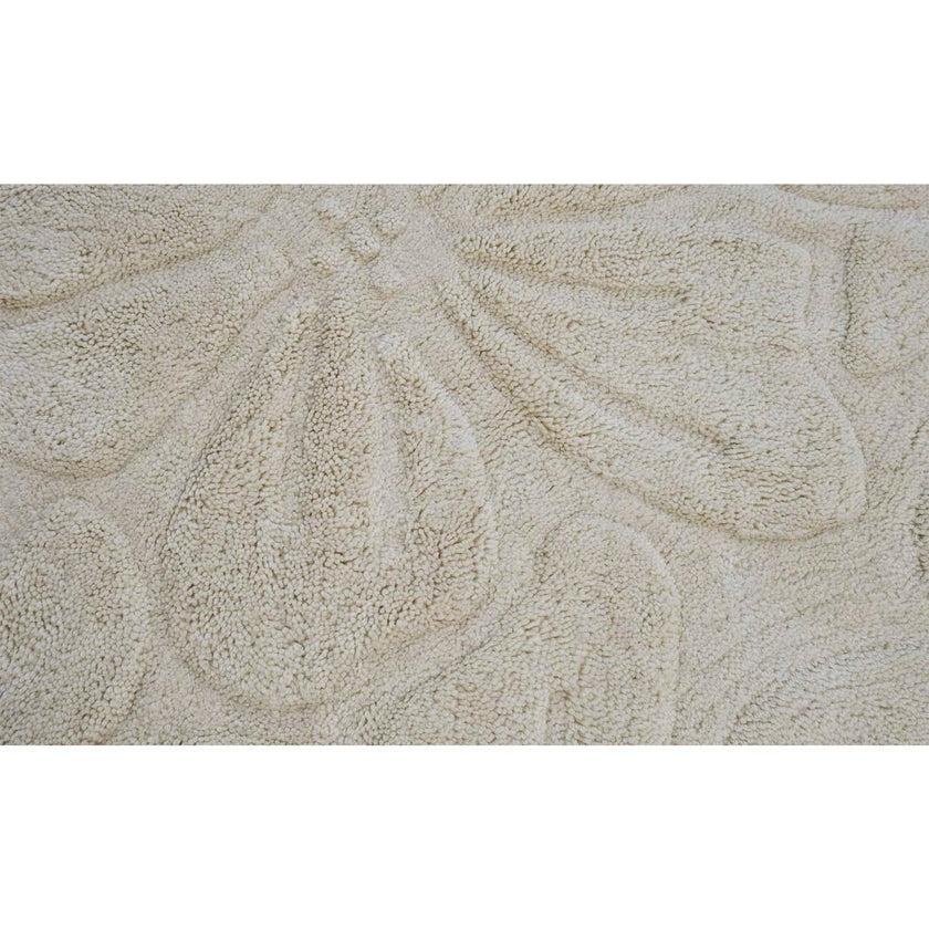 Floral Field Washable Wool Area Rug